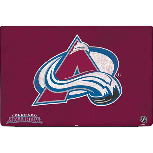 NHL Colorado Avalanche Distressed Dell Vostro Skin